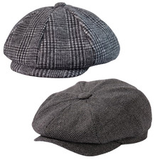 Men's Hat Newsboy Cap High