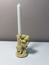 Resin figurine candleholder