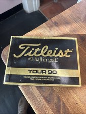 Titleist Tour 90 Balata Golf