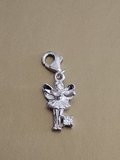 My Angel Tinkerbell Charm For Bracelet Or Necklace S925 Sterling Silver. Dj9