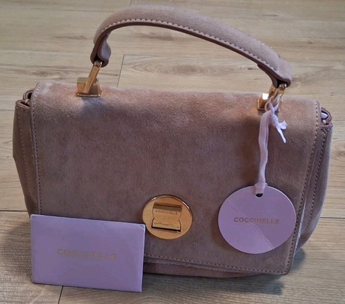 Coccinelle pink suede - coccinelle,