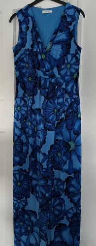 Kaliko ladies blue maxi dress - ladies,