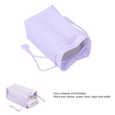 PU Leather Drawstring Pouch