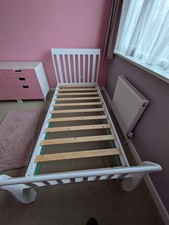 Sleigh Bed - Single - Wooden