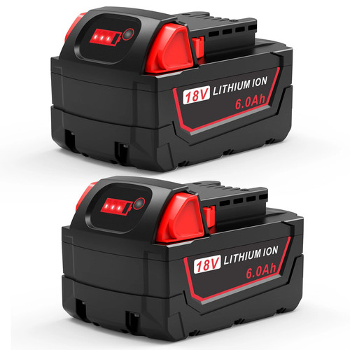 18v 0ah ion battery - 2x, li-ion
