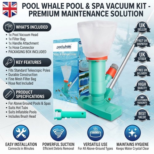 Water powered pool vacuum - pool,