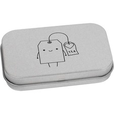 'Tea Bag' Metal Hinged Tin /