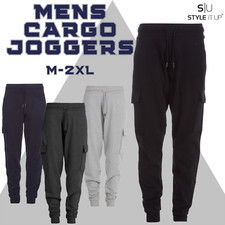 Mens Cargo Joggers Combat