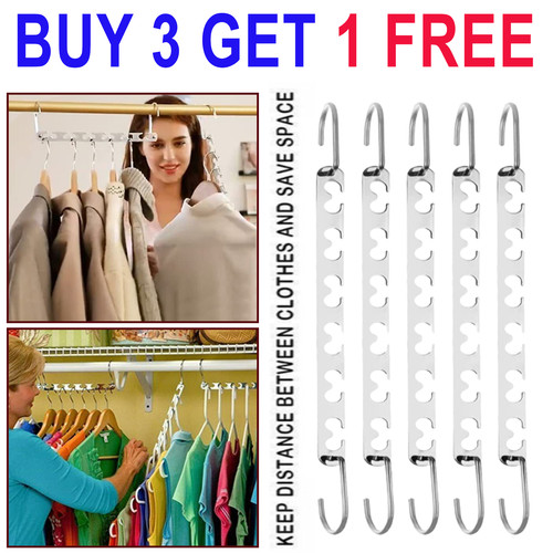 Space saving magic hangers - space,