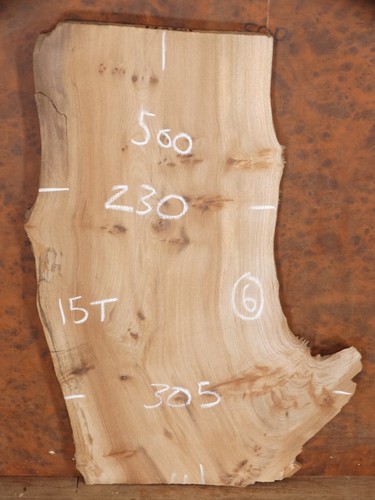 English elm live natural waney - english, live/natural/waney
