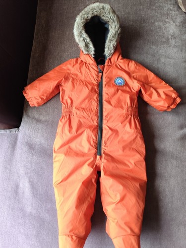 Next baby orange fleece lined - baby,