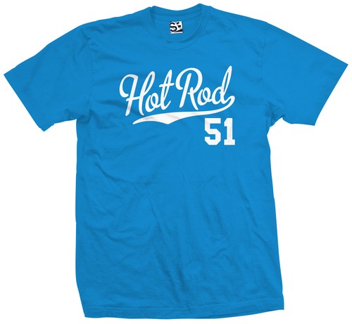 Hot rod script shirt - script, |