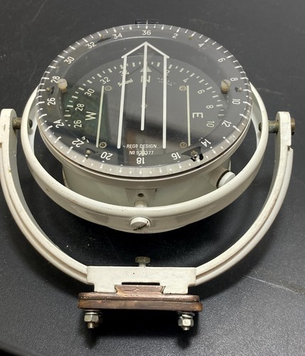 Vintage marine compass - marine,