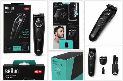 Braun trimmer beard - trimmer,