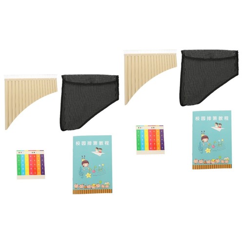 Sets pipes key pan flute - c,