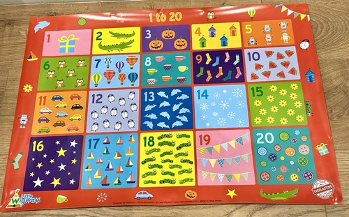Numbers poster a2 - numbers,