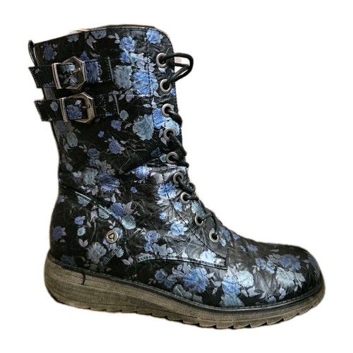 Cipriata annette floral - floral, boots