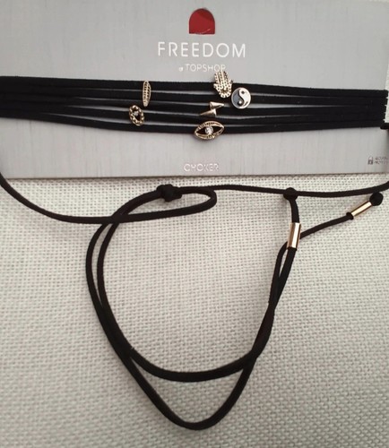 Choker necklace bundle black - necklace,