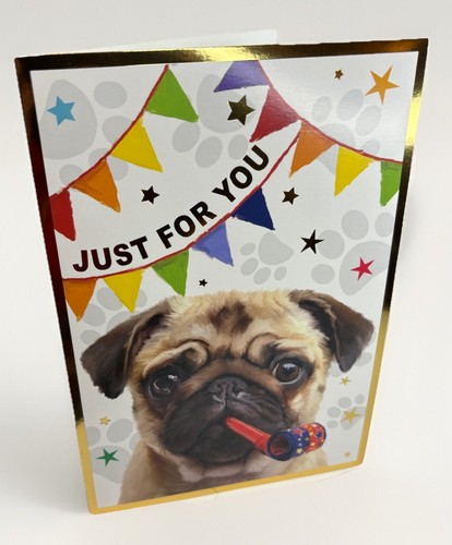 Dog themed birthday - -, pug
