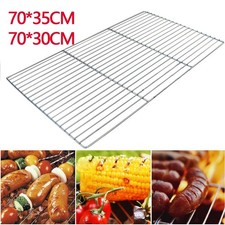 Heavy Duty Stainless Steel BBQ Cooking Grill Replacement Mesh Rack Grate Net