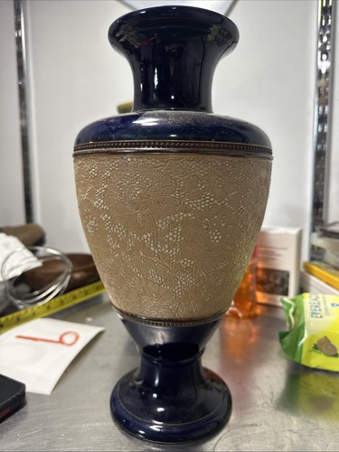 Royal doulton stoneware vase - stoneware,