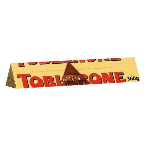 Toblerone milk chocolate bar - chocolate,