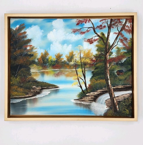 Original landscape oil - original,