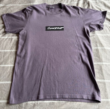 Supreme Futura Box Logo T-Shirt - Purple - Small