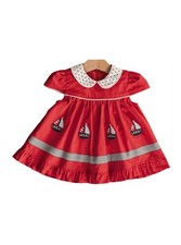 Baby Girl Elegant Red Dress