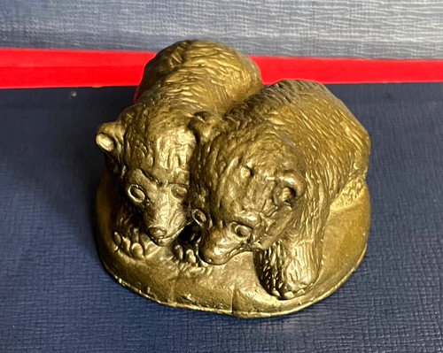 Heavy solid little - solid, brass