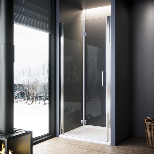 Frameless fold shower - frameless,