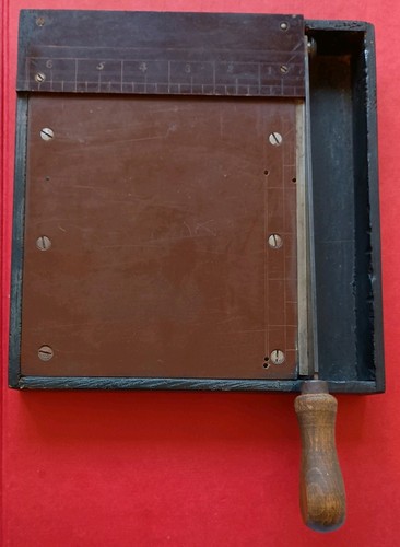 Vintage paper trimmer - paper,