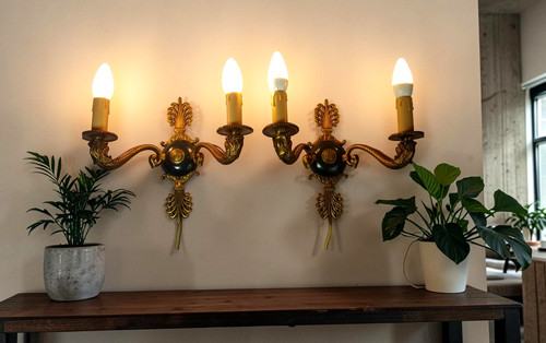Pair antique empire style - pair,