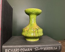 Beautiful Objects: Striking Mid-Century Fat Lava Style Drip Glaze Ceramic Vase