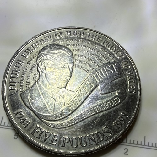 1998 five pounds coin - pounds,