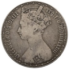 1883 Florin Gothic Victoria