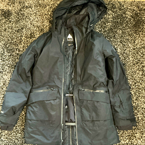 Burton women black hooded - black,