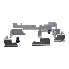 Blasted Walls Set - 28mm