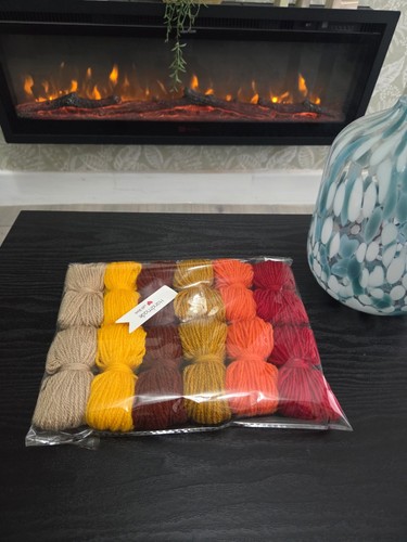 Wool bundle autumn - bundle,,