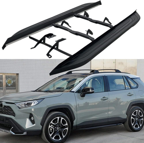 All black fixed running board - fixed,
