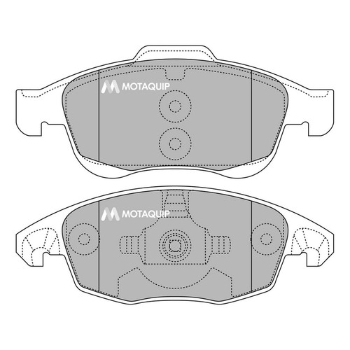 Brake pads set for - citroen, c4
