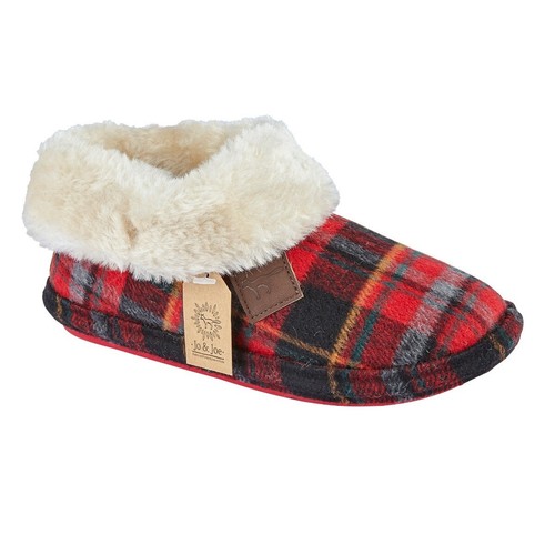 Ladies slipper tartan - ladies,