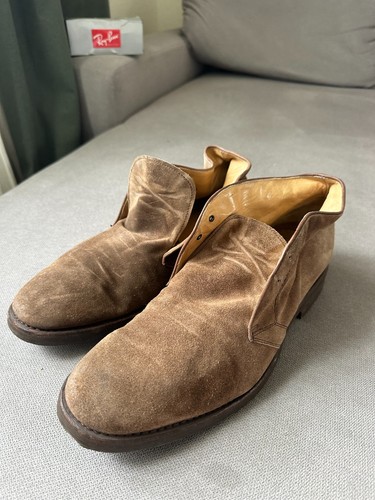 Cordwainer men brown - men's, suede