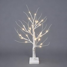2ft white twig christmas - 2ft, tree