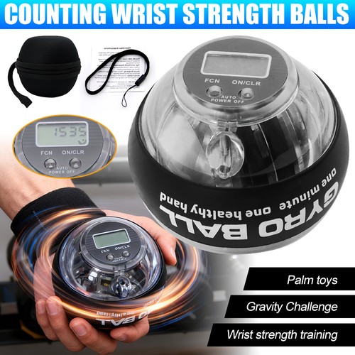 Wrist power ball lcd - power,