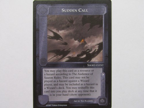 Sudden call middle - call,