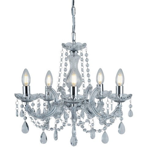 Lights chrome finish ceiling - 5,