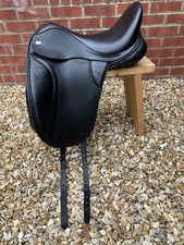 5 DAY TRIAL✅RARE 17" Thorowgood T8 Dressage LOW PROFILE Saddle ID DBY?ANY WIDTH
