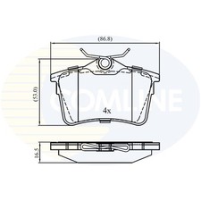 Brake Pads Set For Citroen