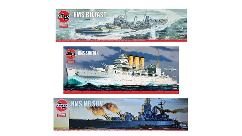 Airfix 600 naval battleships - airfix, 1:600